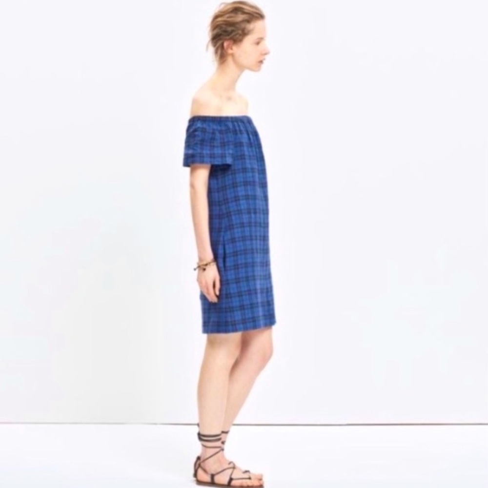 Madewell off the shoulder dress, size 00